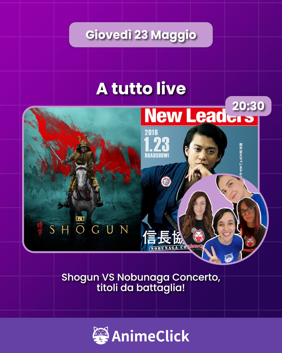 AnimeClick su Twitch: programma dal 20 al 26 maggio AnimeClick su Twitch: programma dal 20 al 26 maggio